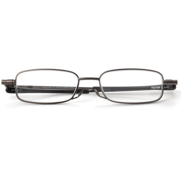 +2.00 Foster Grant Gavin Fold Flat Readers - Picture 7 of 10